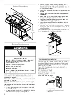 Предварительный просмотр 6 страницы Jenn-Air 720-0336C Installation Instructions And Use & Care Manual