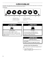 Предварительный просмотр 18 страницы Jenn-Air 720-0336C Installation Instructions And Use & Care Manual