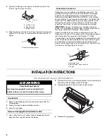 Preview for 8 page of Jenn-Air 720-0709 Installation Instructions Manual