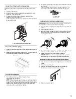 Preview for 19 page of Jenn-Air 720-0709B Installation Instructions And Use & Care Manual