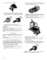 Preview for 20 page of Jenn-Air 720-0709B Installation Instructions And Use & Care Manual