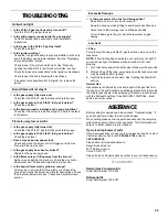 Preview for 29 page of Jenn-Air 720-0709B Installation Instructions And Use & Care Manual