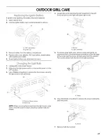 Предварительный просмотр 27 страницы Jenn-Air 720-0720 Use & Care Manual