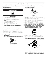 Предварительный просмотр 10 страницы Jenn-Air 720-0727 Installation Instructions And Use & Care Manual