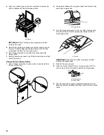 Предварительный просмотр 16 страницы Jenn-Air 720-0727 Installation Instructions And Use & Care Manual