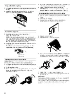 Предварительный просмотр 20 страницы Jenn-Air 720-0727 Installation Instructions And Use & Care Manual