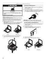 Предварительный просмотр 22 страницы Jenn-Air 720-0727 Installation Instructions And Use & Care Manual