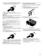 Предварительный просмотр 23 страницы Jenn-Air 720-0727 Installation Instructions And Use & Care Manual