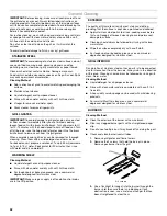 Предварительный просмотр 32 страницы Jenn-Air 720-0727 Installation Instructions And Use & Care Manual