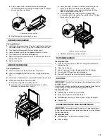 Предварительный просмотр 33 страницы Jenn-Air 720-0727 Installation Instructions And Use & Care Manual