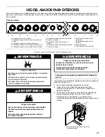 Предварительный просмотр 57 страницы Jenn-Air 720-0727 Installation Instructions And Use & Care Manual