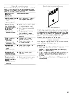 Предварительный просмотр 67 страницы Jenn-Air 720-0727 Installation Instructions And Use & Care Manual