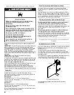 Предварительный просмотр 84 страницы Jenn-Air 720-0727 Installation Instructions And Use & Care Manual