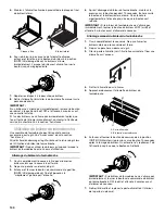 Предварительный просмотр 100 страницы Jenn-Air 720-0727 Installation Instructions And Use & Care Manual