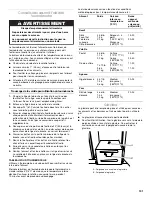 Предварительный просмотр 101 страницы Jenn-Air 720-0727 Installation Instructions And Use & Care Manual