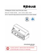 Предварительный просмотр 1 страницы Jenn-Air 740-0594 Manual