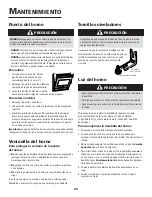 Предварительный просмотр 70 страницы Jenn-Air 8113P626-60 Use & Care Manual