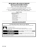 Jenn-Air AST2780A Installation Instructions preview