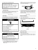 Предварительный просмотр 5 страницы Jenn-Air BEVERAGE CENTER Use & Care Manual