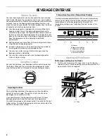 Предварительный просмотр 6 страницы Jenn-Air BEVERAGE CENTER Use & Care Manual