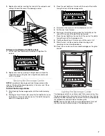 Предварительный просмотр 7 страницы Jenn-Air BEVERAGE CENTER Use & Care Manual