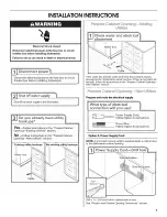 Preview for 7 page of Jenn-Air BLB14BRANA0 Installation Instructions Manual