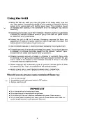 Preview for 8 page of Jenn-Air C1200 Series Use And Care Manual