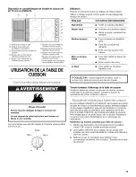 Preview for 15 page of Jenn-Air CVEX4370B19 Use & Care Manual