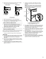 Предварительный просмотр 19 страницы Jenn-Air DOUBLE REFRIGERATOR DRAWERS Installation Manual