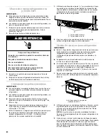 Предварительный просмотр 20 страницы Jenn-Air DOUBLE REFRIGERATOR DRAWERS Installation Manual