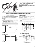 Preview for 15 page of Jenn-Air DRAWER DISHWASHER Installation Instructions Manual