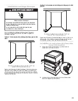 Preview for 23 page of Jenn-Air DRAWER DISHWASHER Installation Instructions Manual