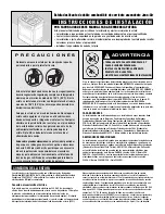 Preview for 6 page of Jenn-Air Dual Fuel Updraft Slide-In Range Installation Instructions Manual