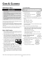 Preview for 14 page of Jenn-Air ELECTRIC CONVENIENCE OVEN Use & Care Manual