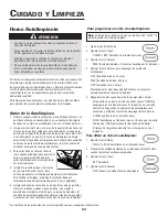 Preview for 54 page of Jenn-Air ELECTRIC CONVENIENCE OVEN Use & Care Manual