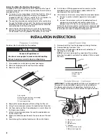 Preview for 8 page of Jenn-Air Electric Downdraft Cooktop Installation Instructions Manual