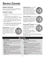 Preview for 11 page of Jenn-Air ELECTRIC SMOOTHTOP SLIDE-IN RANGE Use & Care Manual