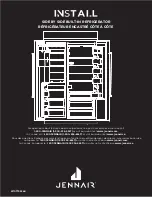 Jenn-Air Euro-Style Design JS42SSDUDE Installation Instructions Manual предпросмотр