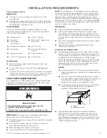 Preview for 5 page of Jenn-Air Euro-Style Design JS42SSDUDE Installation Instructions Manual