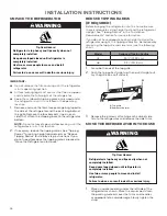 Preview for 10 page of Jenn-Air Euro-Style Design JS42SSDUDE Installation Instructions Manual