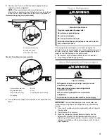 Предварительный просмотр 13 страницы Jenn-Air Euro-Style Design JS42SSDUDE Installation Manual