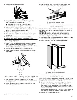 Предварительный просмотр 15 страницы Jenn-Air Euro-Style Design JS42SSDUDE Installation Manual