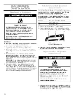 Предварительный просмотр 24 страницы Jenn-Air Euro-Style Design JS42SSDUDE Installation Manual