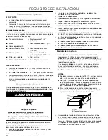 Предварительный просмотр 34 страницы Jenn-Air Euro-Style Design JS42SSDUDE Installation Manual