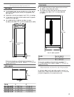 Предварительный просмотр 37 страницы Jenn-Air Euro-Style Design JS42SSDUDE Installation Manual