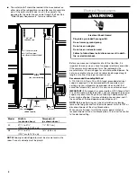 Предварительный просмотр 6 страницы Jenn-Air Euro-Style Design JS48SSDUDE Installation Manual