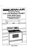 Предварительный просмотр 1 страницы Jenn-Air FCE10500 Use And Care Manual