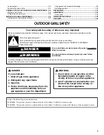 Preview for 3 page of Jenn-Air FREESTANDING OUTDOOR GRILLS Installation Instructions Manual