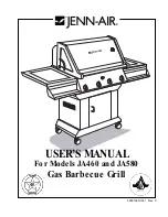 Jenn-Air JA460 User Manual preview