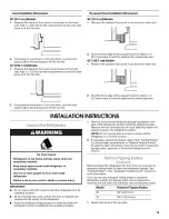 Предварительный просмотр 19 страницы Jenn-Air JB36CXFXLB Installation Instructions Manual